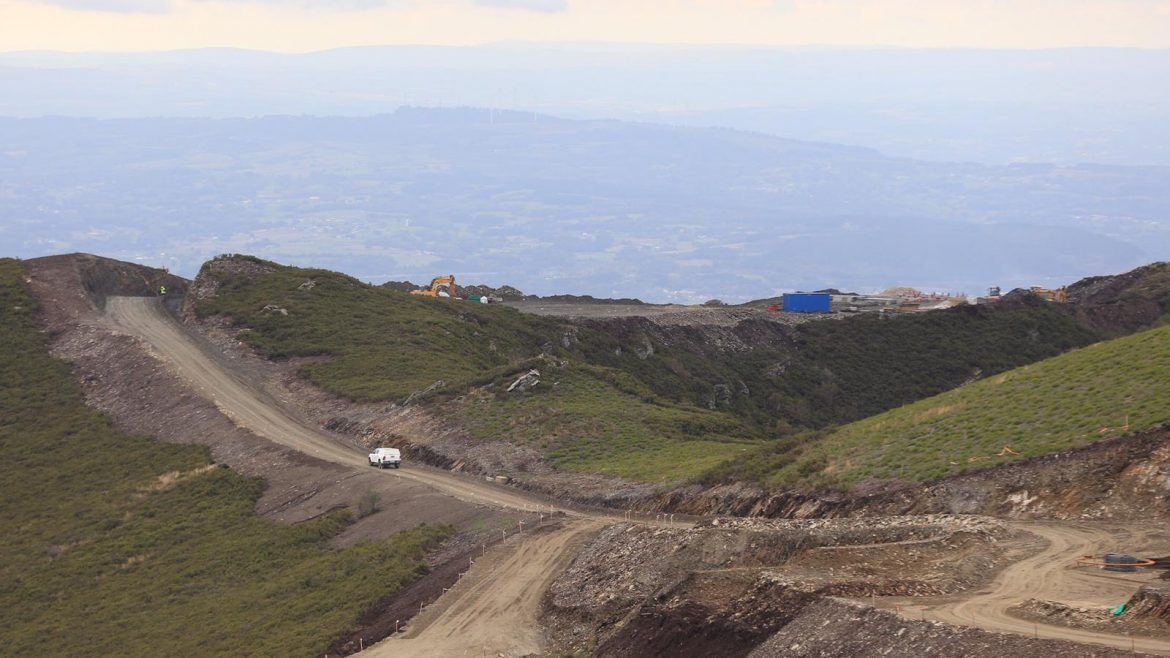 Parque eólico en Oribio